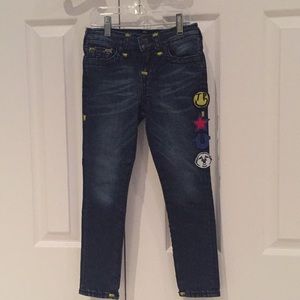 2 pair of Kids skinny jeans